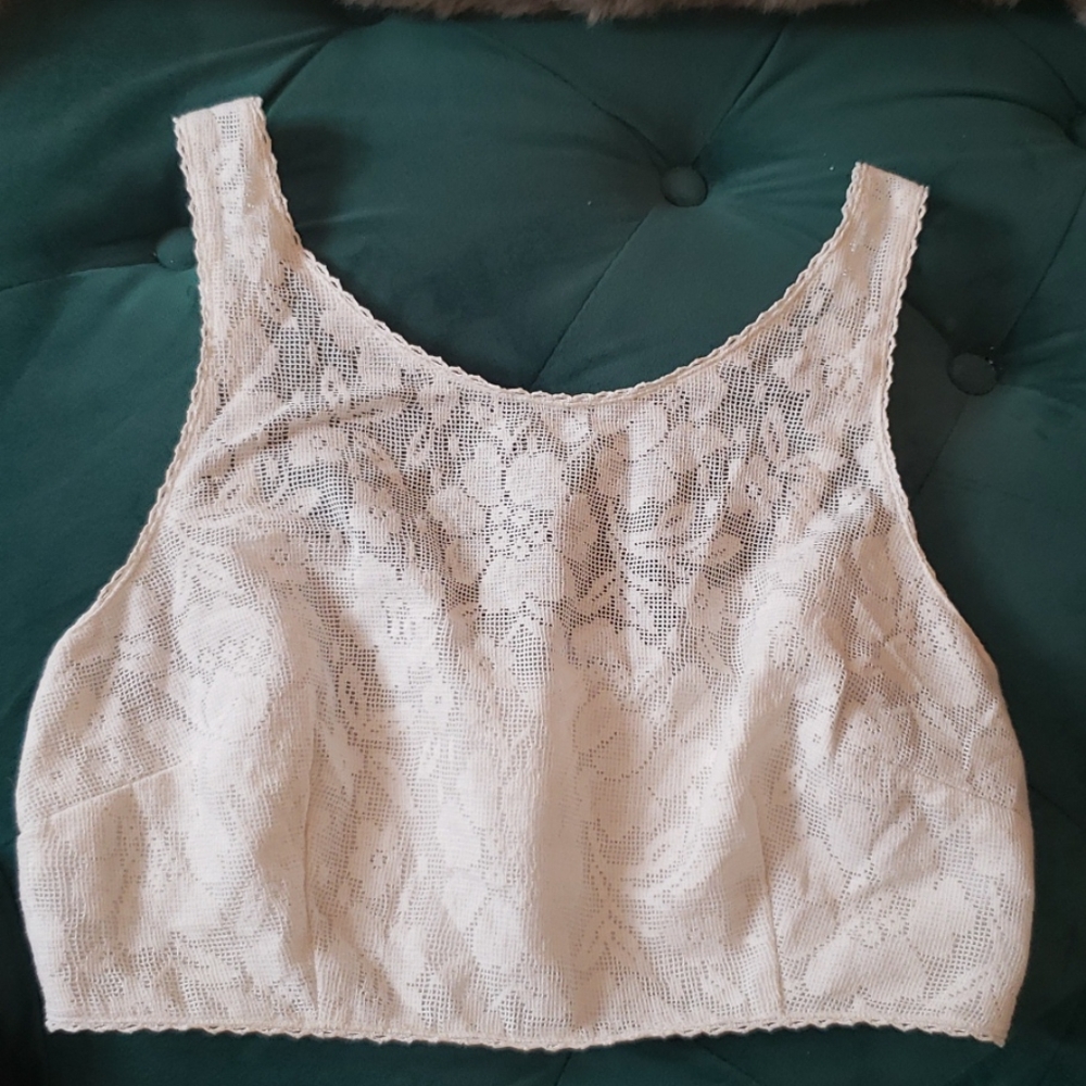 Lace crop top